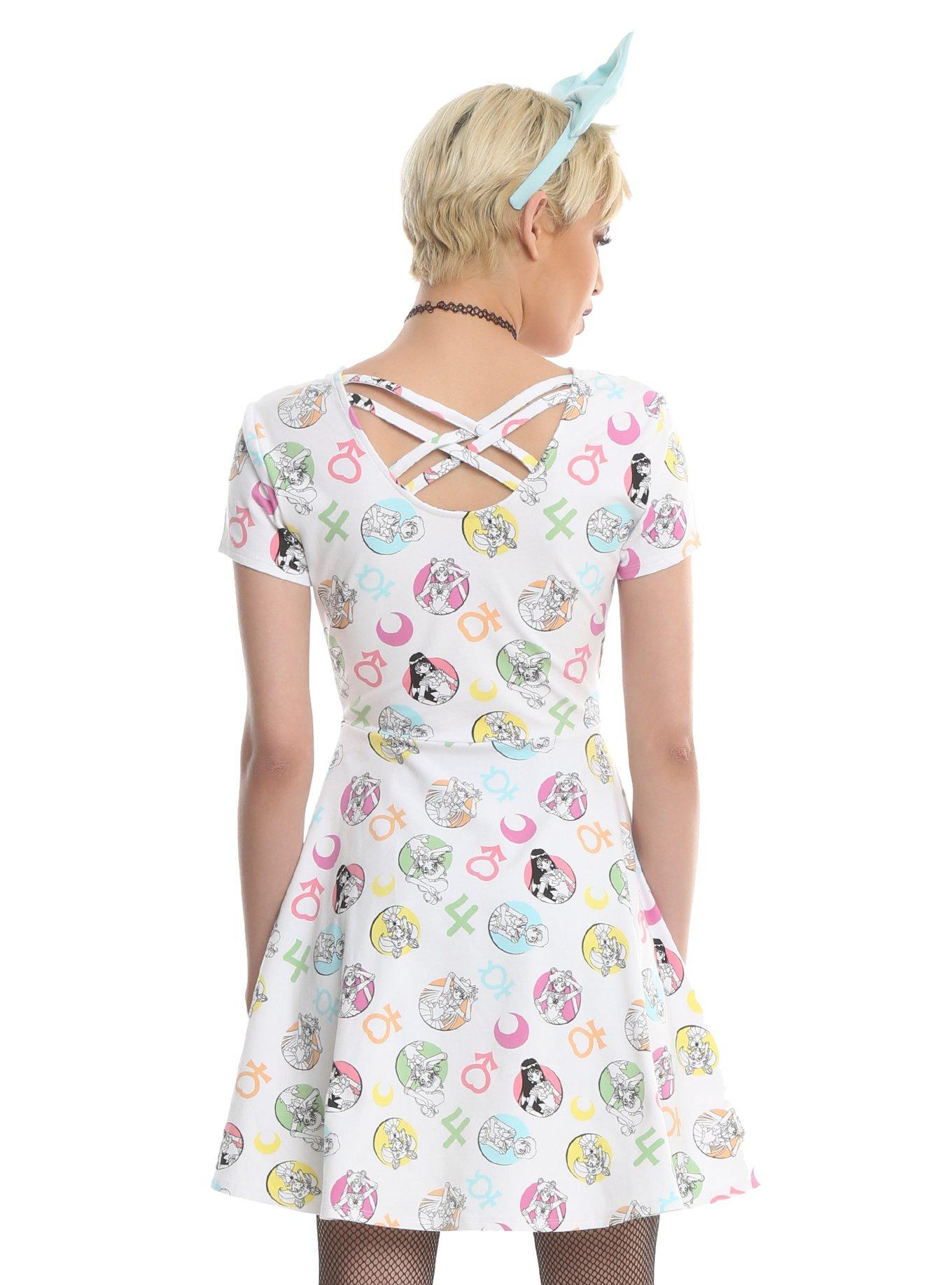 Sailor Moon Icons Crossback Dress, , alternate