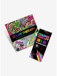 Color Therapy Anti-Stress Coloring Set, , alternate