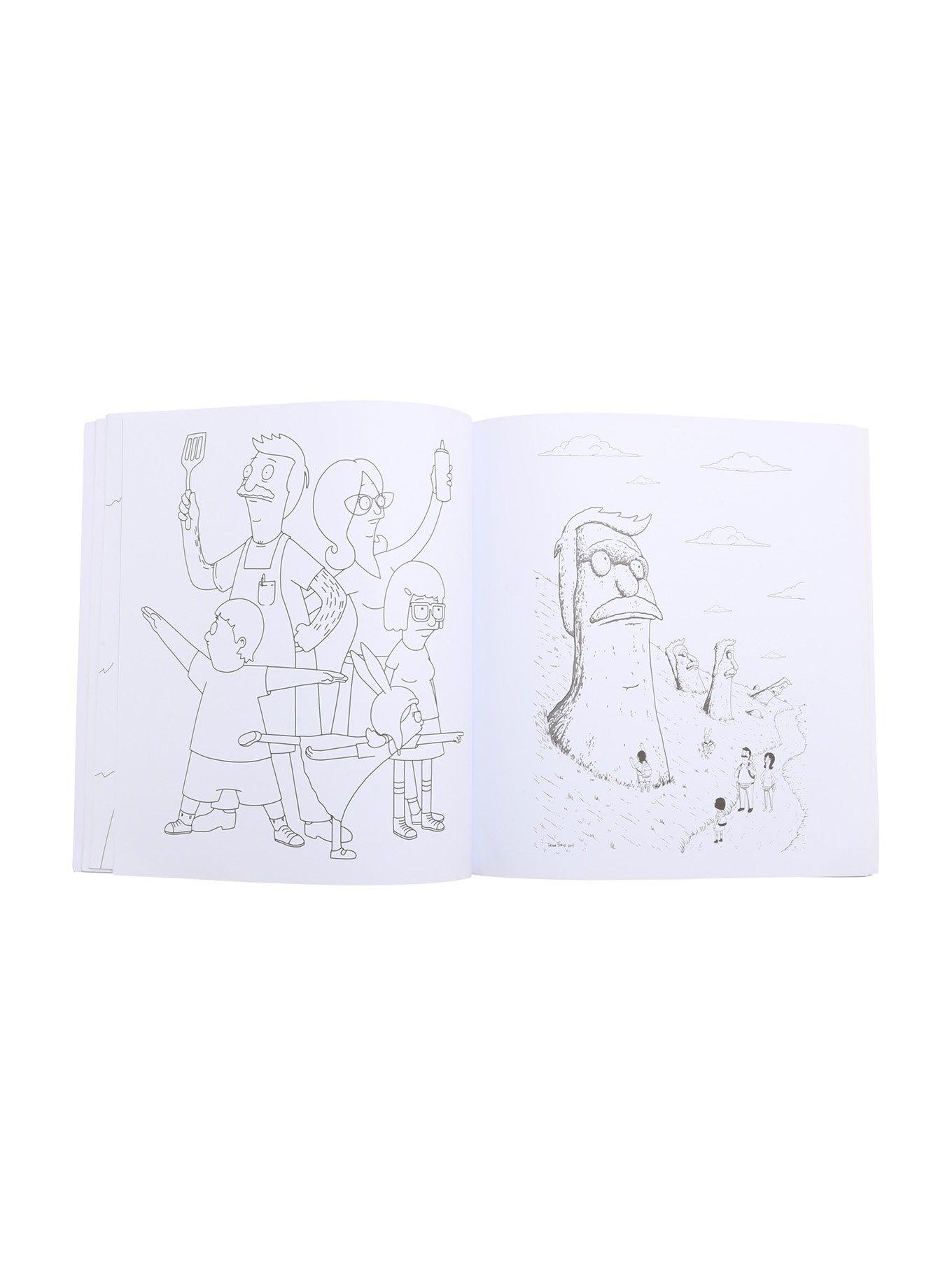 The Official Bob's Burgers Coloring Book, , alternate