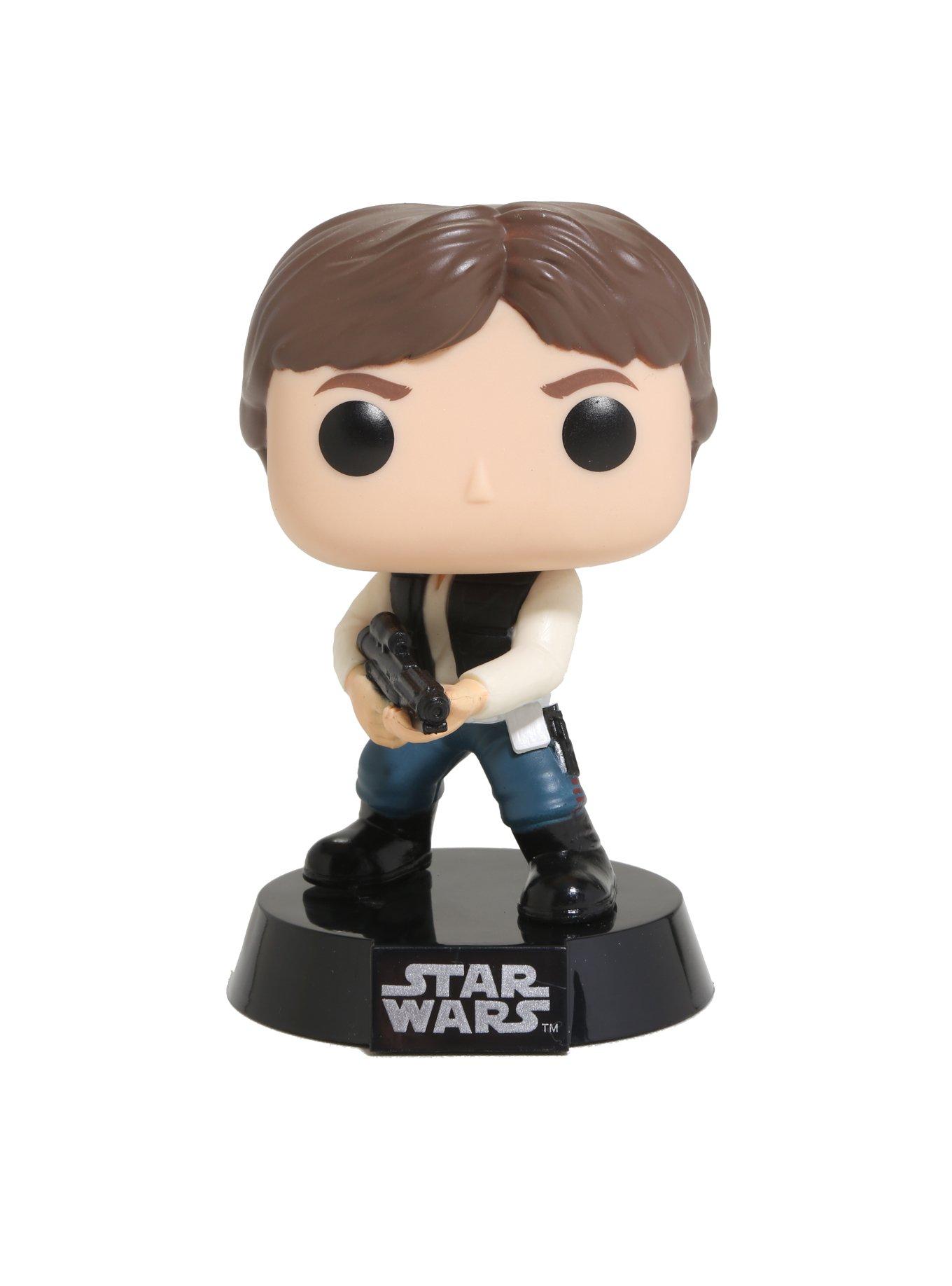 Funko Star Wars Pop! Han Solo Vinyl Bobble-Head 2017 Galactic Convention Exclusive, , alternate