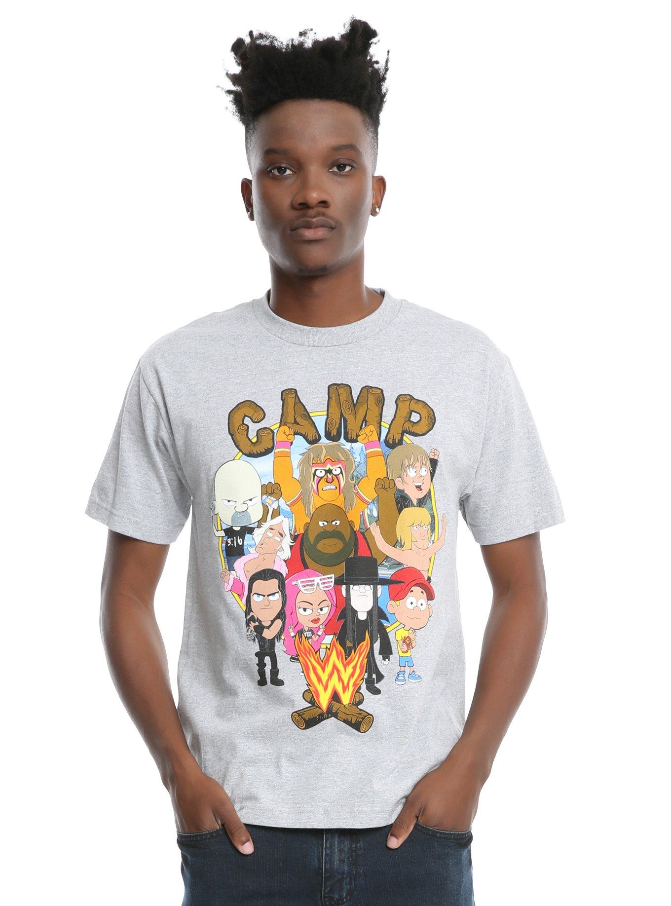 Camp WWE Campers & Counselors T-Shirt, , alternate