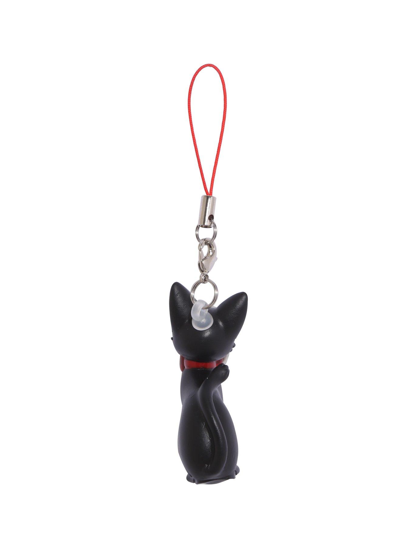 Studio Ghibli Kiki's Delivery Service Jiji Smiling Key Chain, , alternate