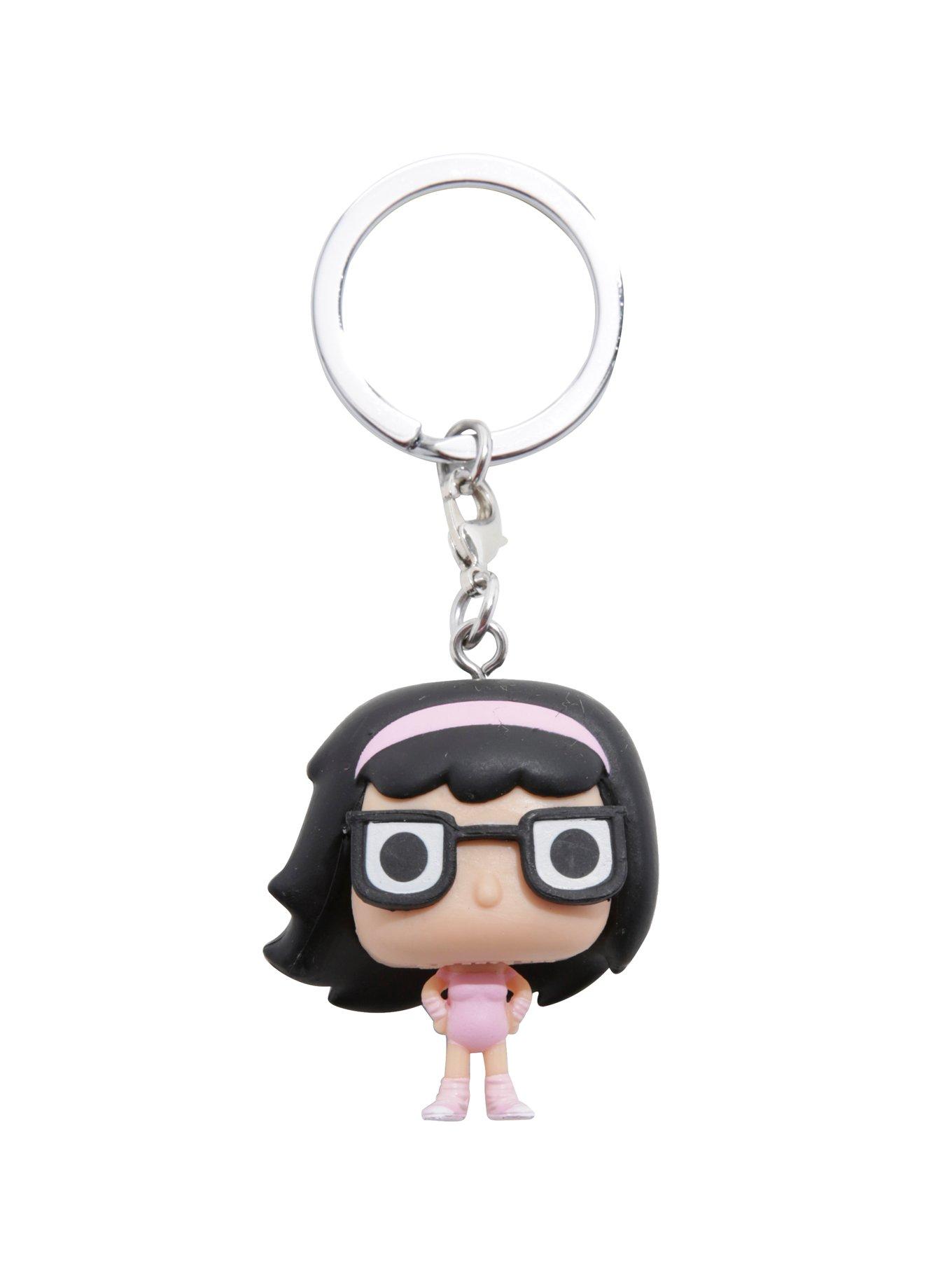 Funko Bob's Burgers Pocket Pop! Buttloose Tina Key Chain Hot Topic Exclusive, , alternate
