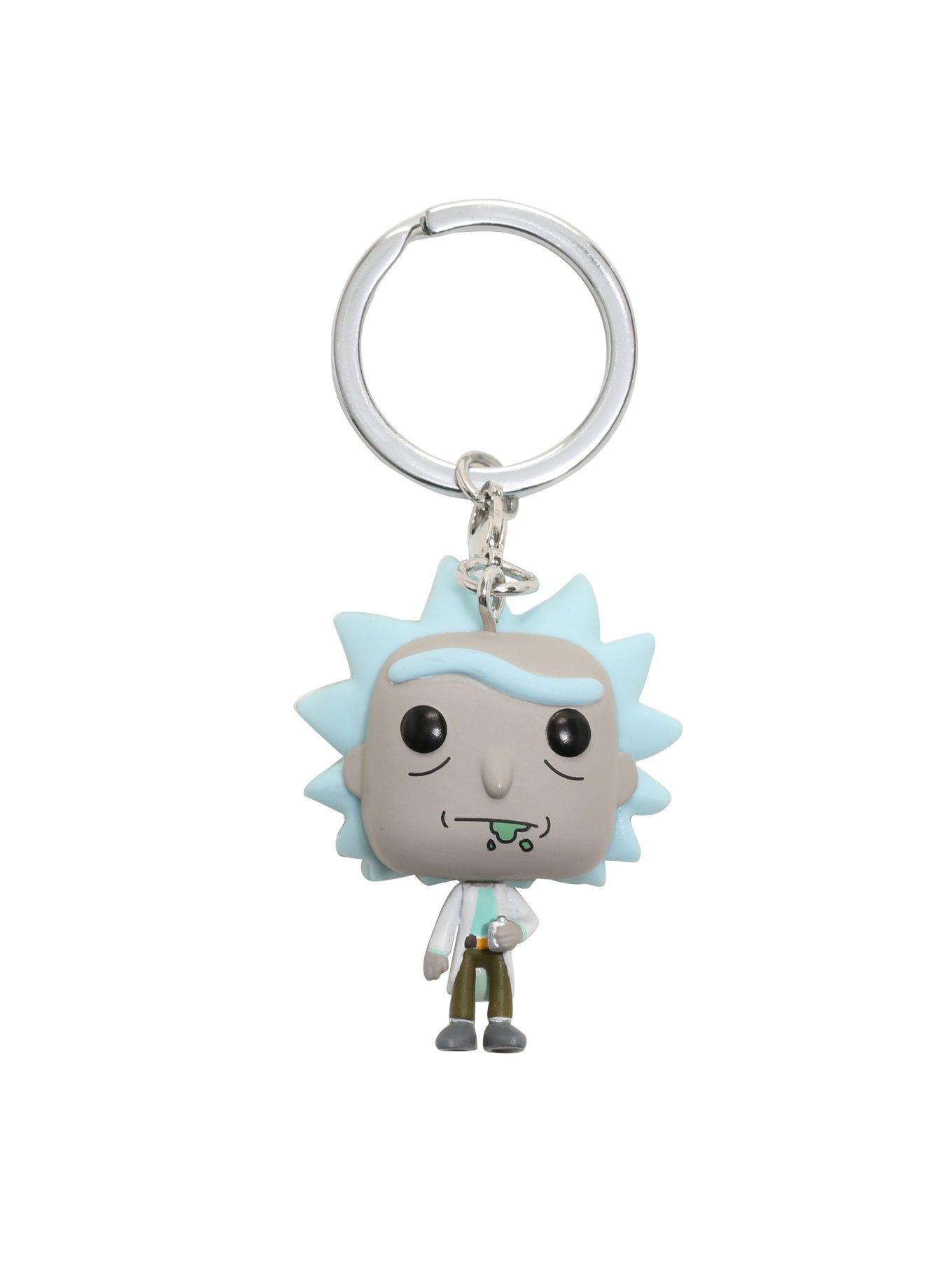 Funko Rick And Morty Pocket Pop! Rick Key Chain, , alternate