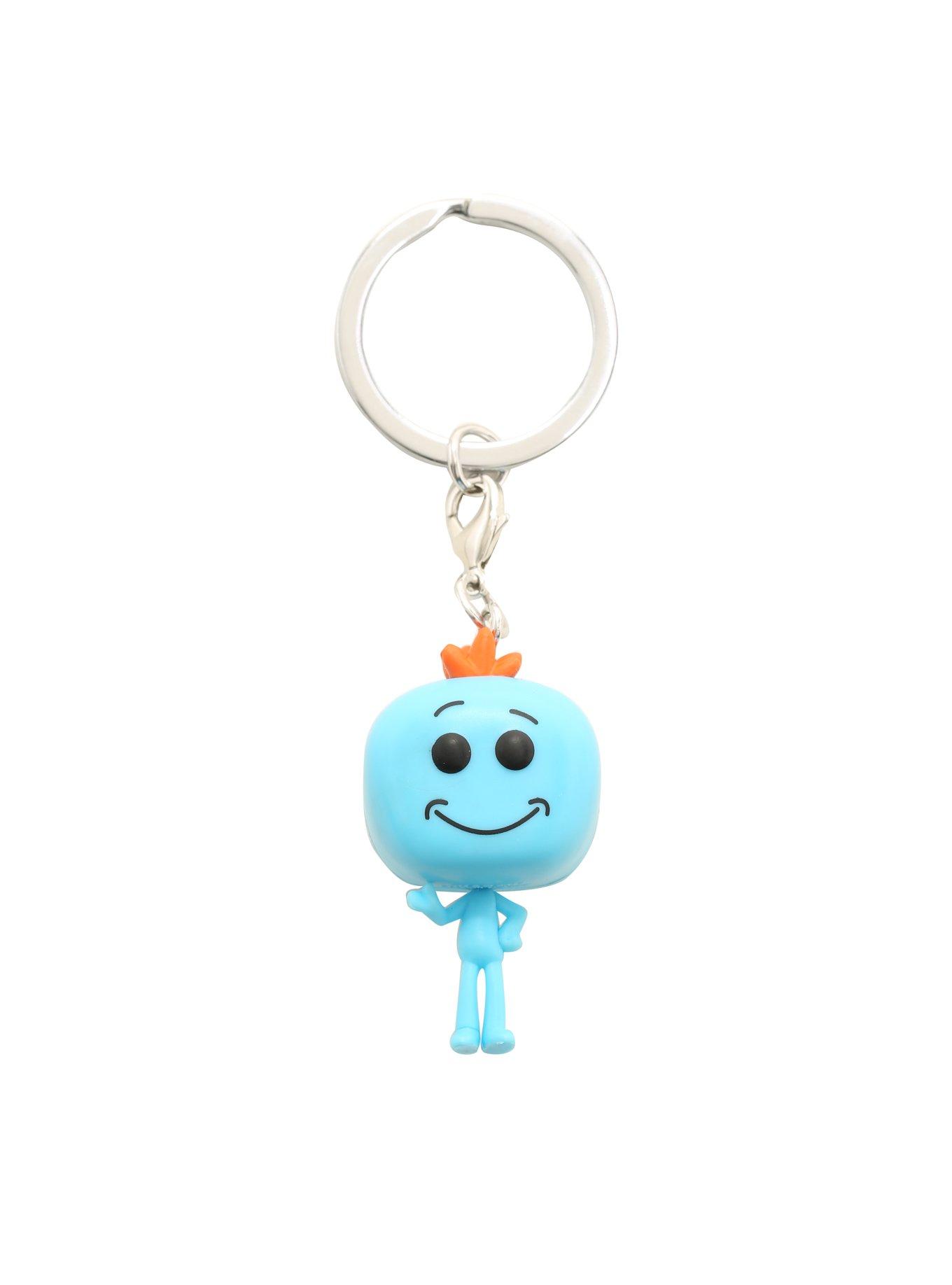 Funko Rick And Morty Pocket Pop! Mr. Meeseeks Key Chain, , alternate