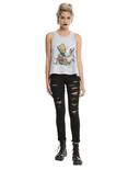 Marvel Guardians Of The Galaxy Vol. 2 Baby Groot Mix Tape Girls Crop Tank Top, , alternate