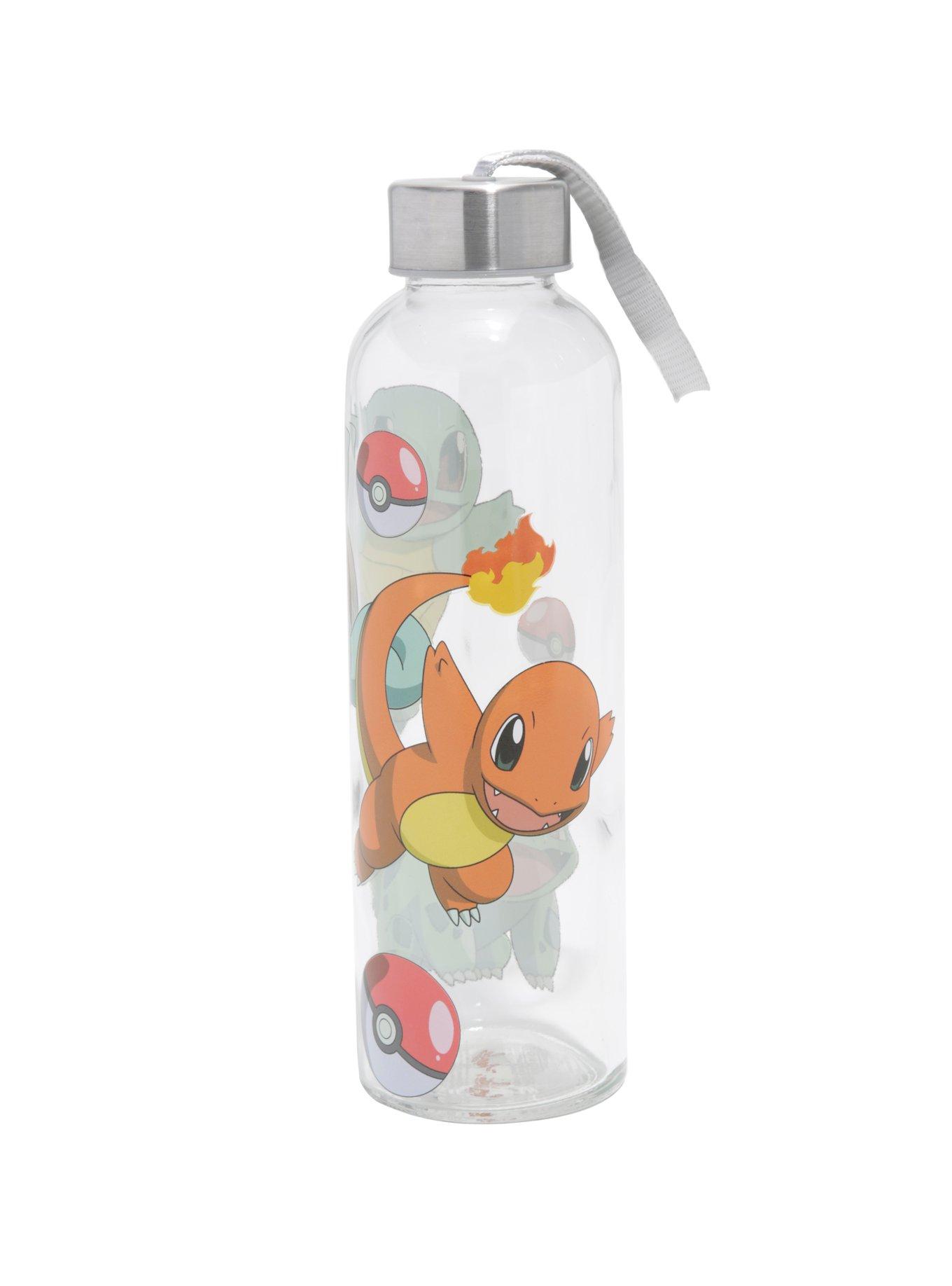 Pokemon Glass Water Bottle