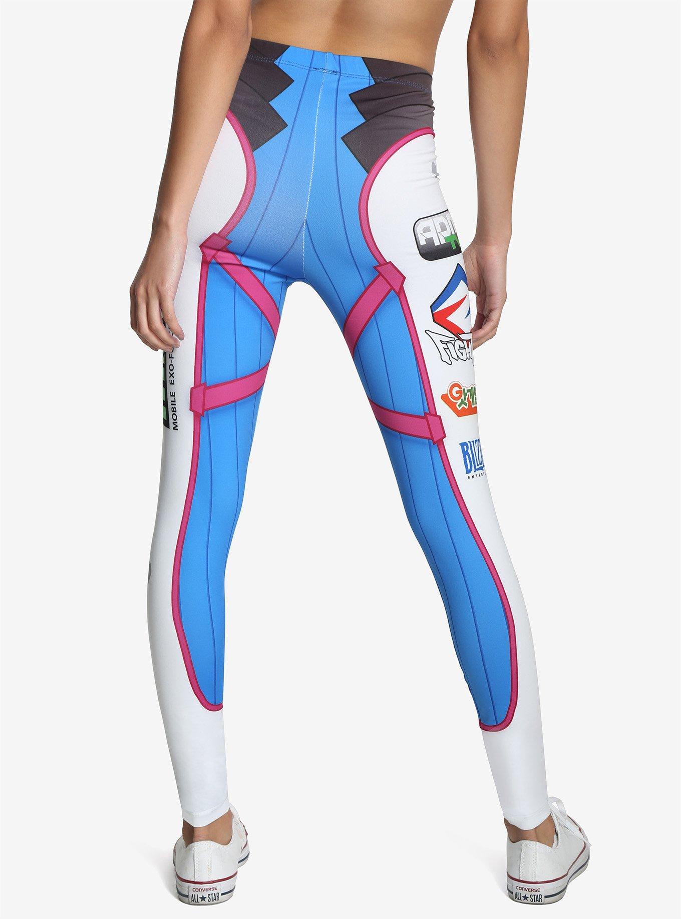 Overwatch D.Va Active Pants, , alternate