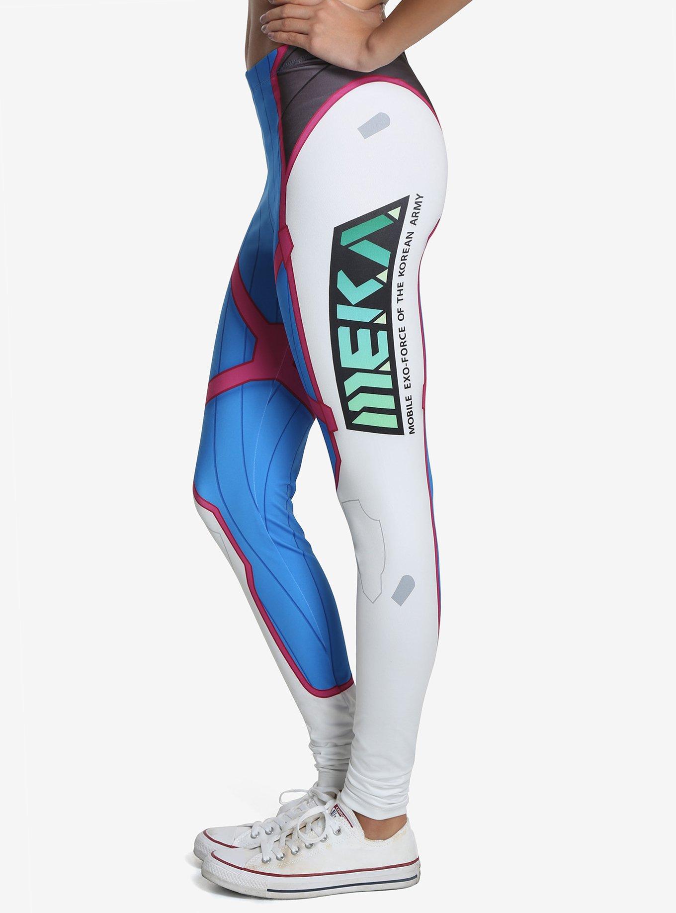 Overwatch D.Va Active Pants, , alternate