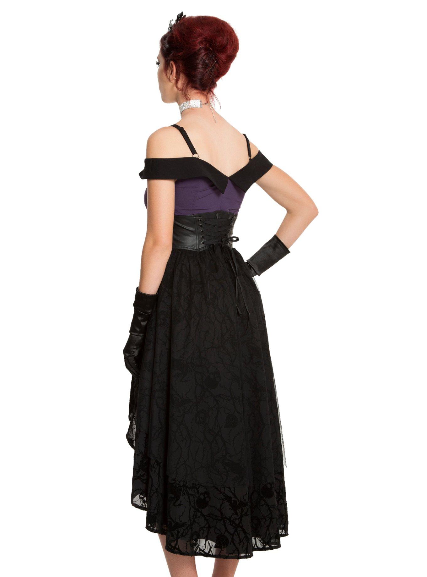 Disney Villains Black & Purple Gown, PURPLE, alternate