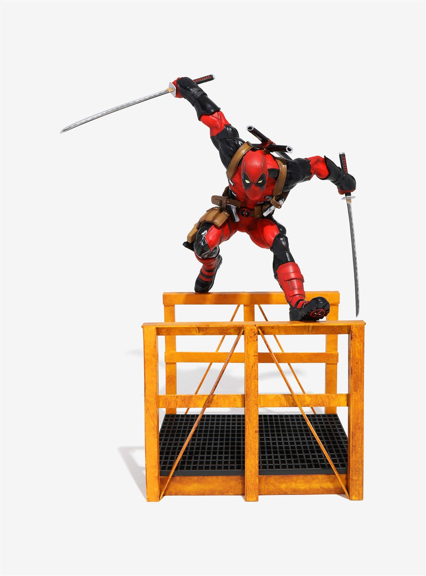 ArtFX+ Kotobukiya Marvel Super Deadpool Statue, , alternate