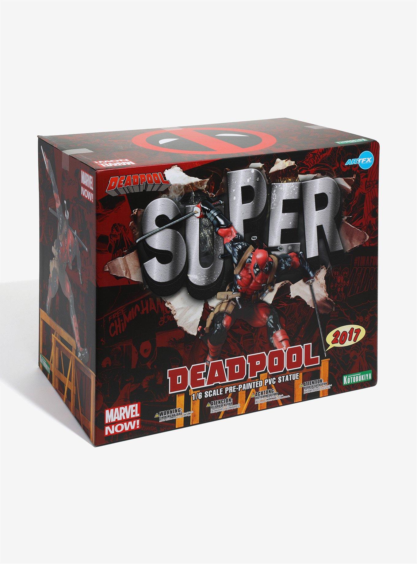 ArtFX+ Kotobukiya Marvel Super Deadpool Statue, , alternate