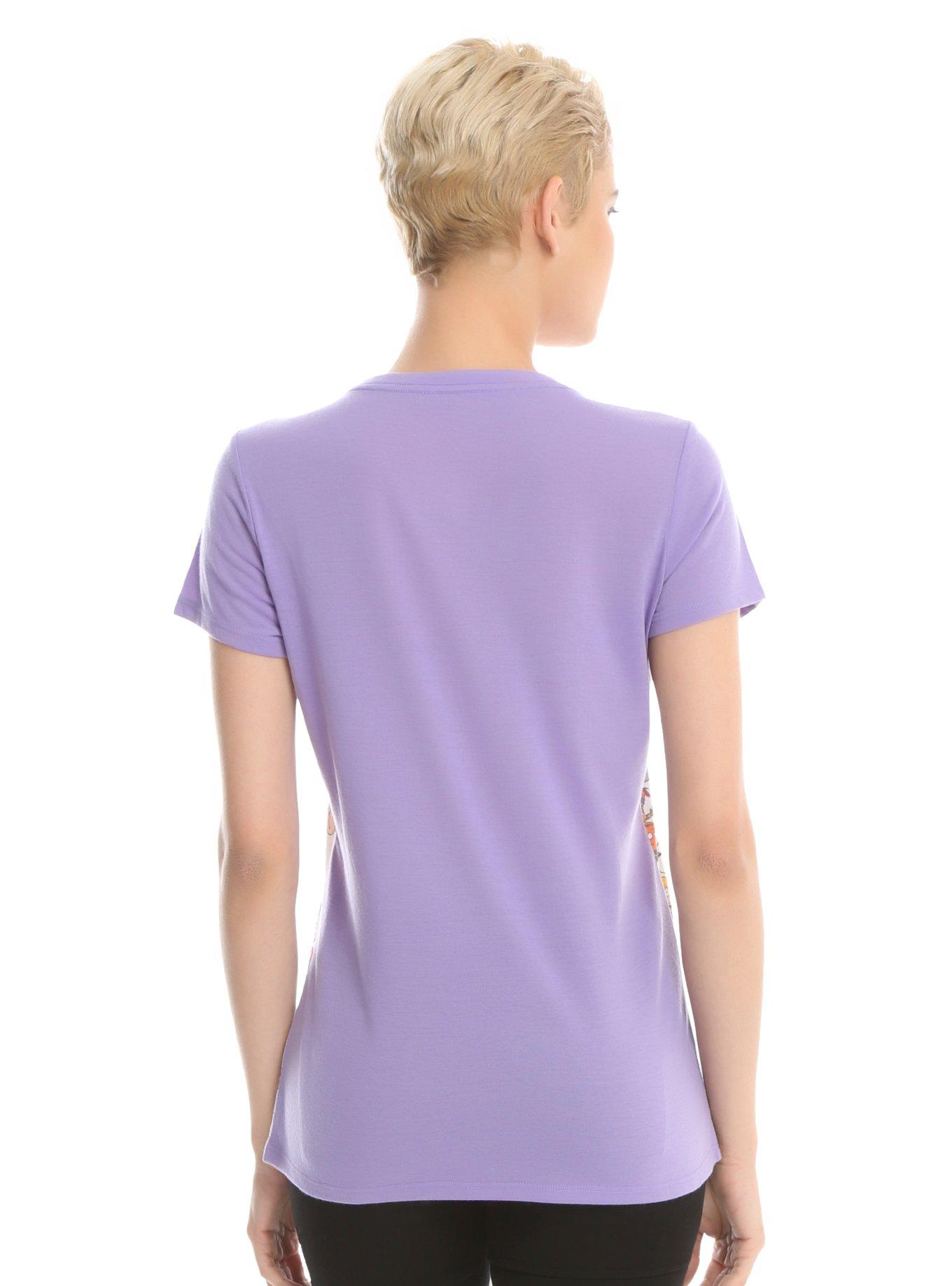 Nickelodeon Retro Characters Sublimation Girls T-Shirt, , alternate