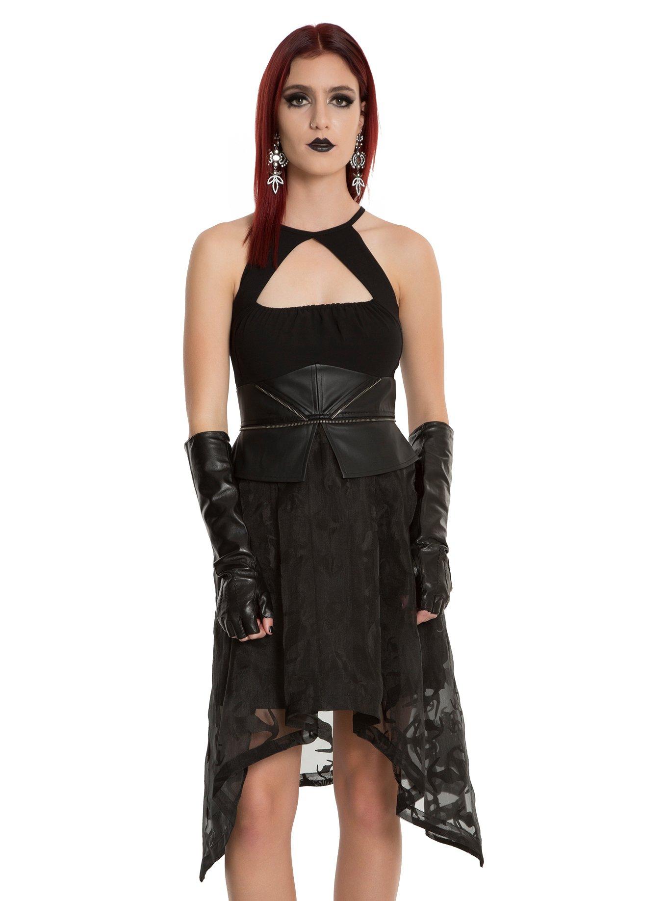 Star Wars Darth Vader Peplum Sharkbite Gown, , alternate