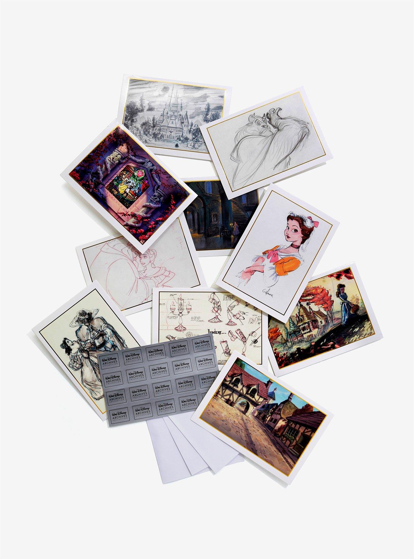 Disney Beauty And The Beast Note Card Box Set, , alternate