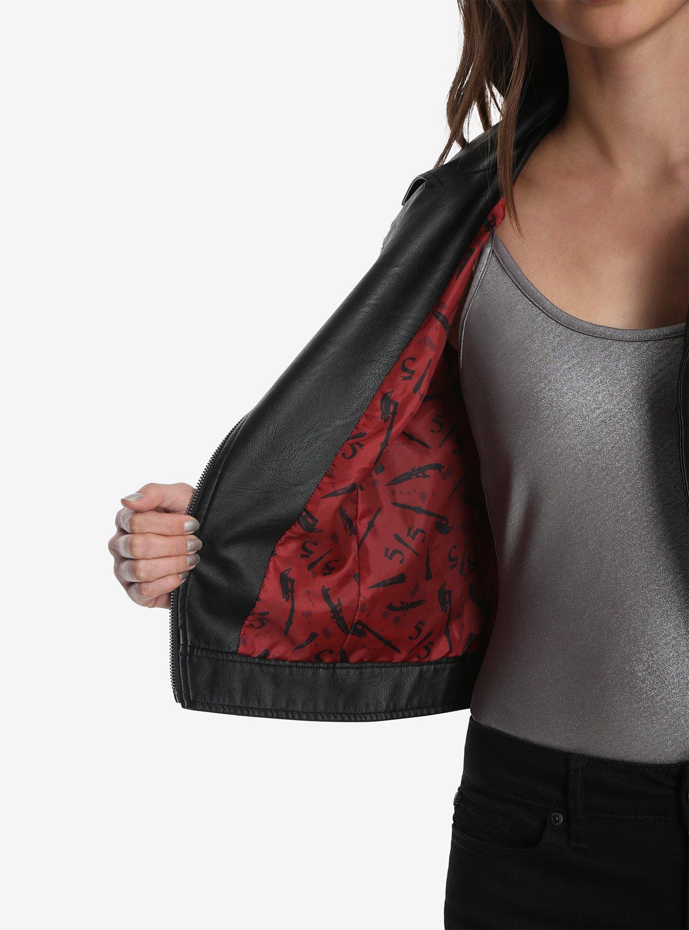 Buffy The Vampire Slayer Faith Motorcycle Jacket, , alternate