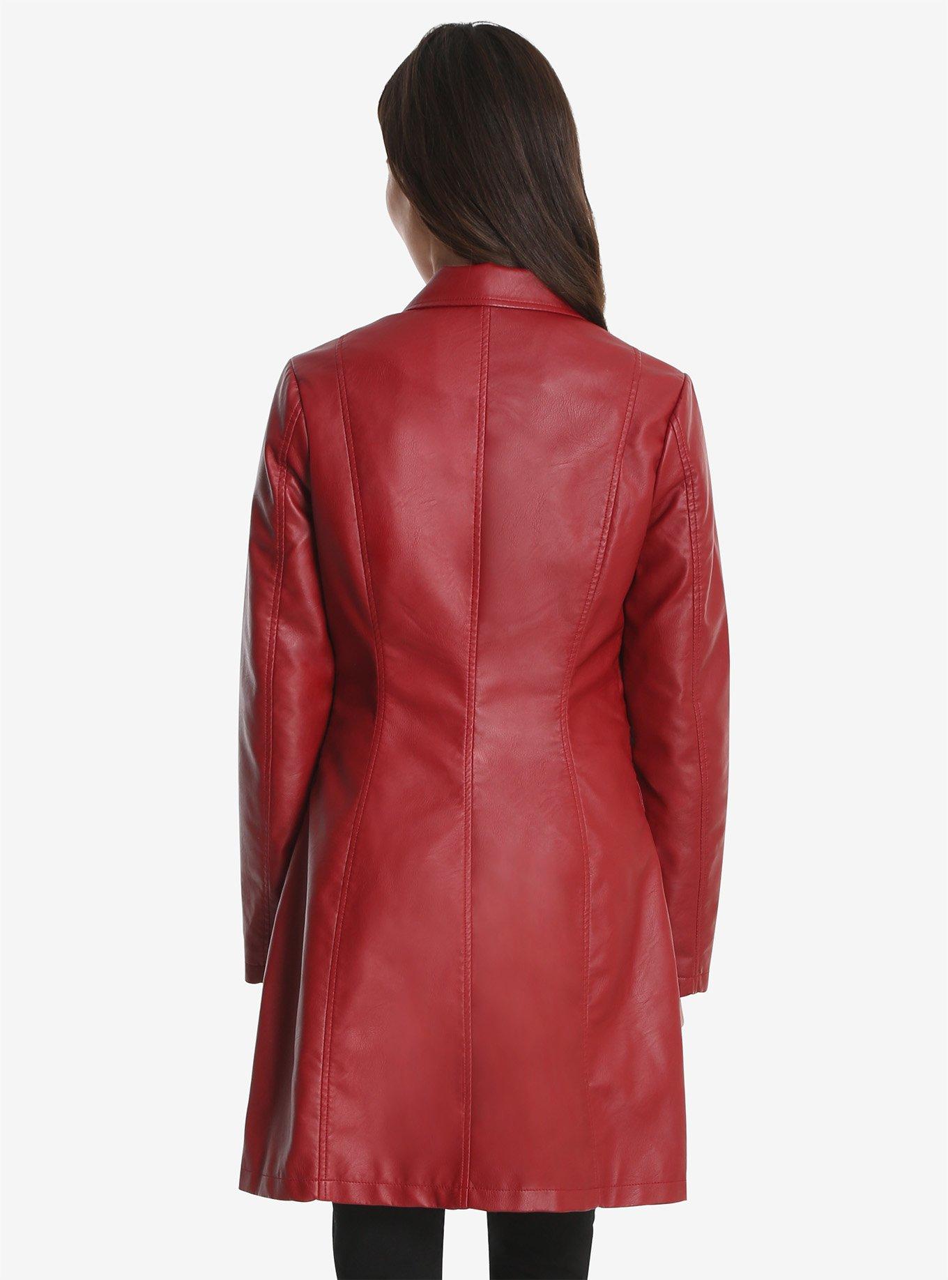 Buffy The Vampire Slayer Red Trench Coat, , alternate