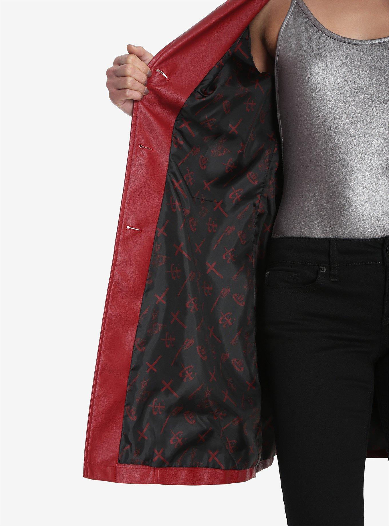 Buffy The Vampire Slayer Red Trench Coat, , alternate