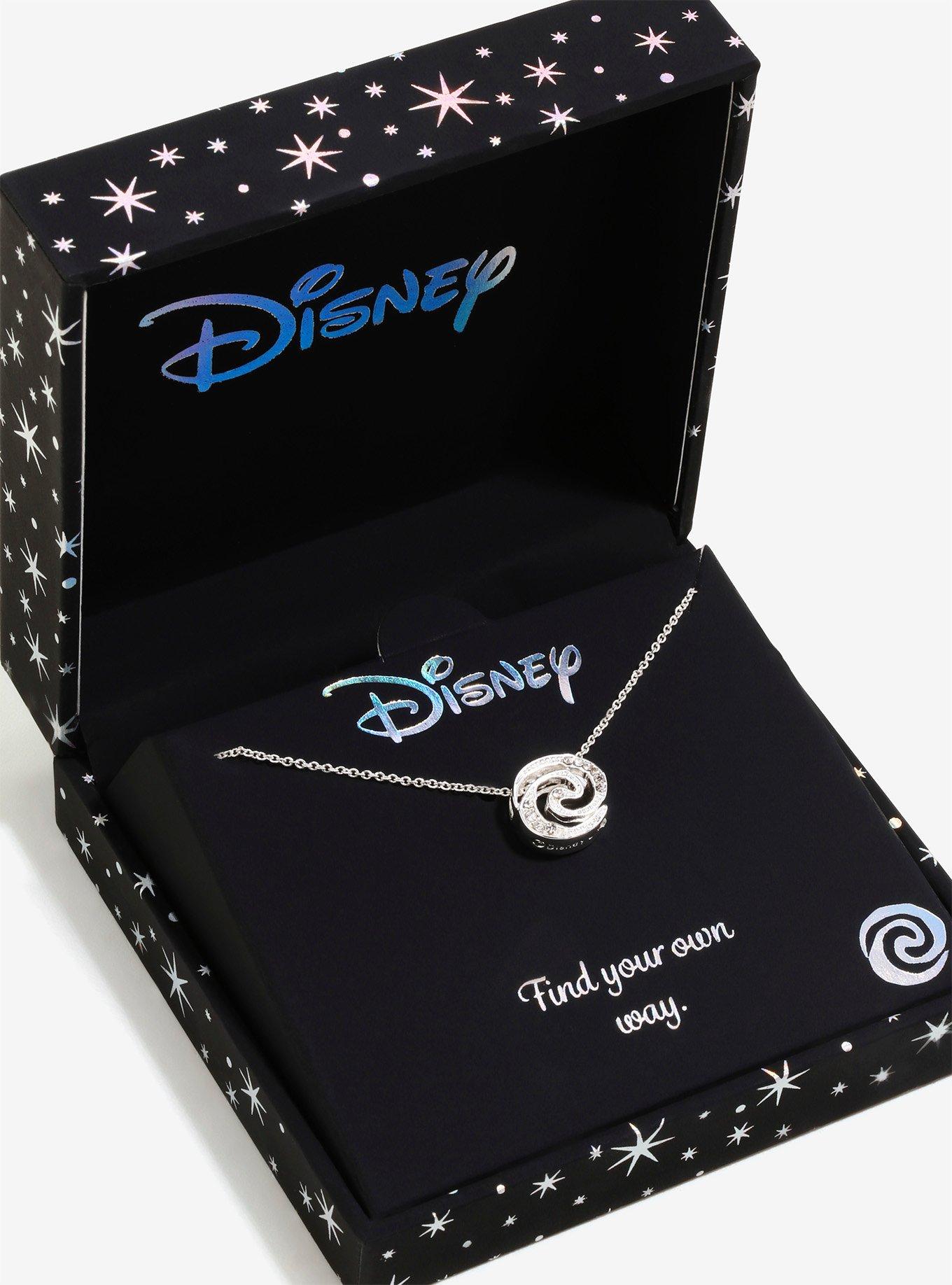 Disney Moana Crystal Wave Necklace, , alternate