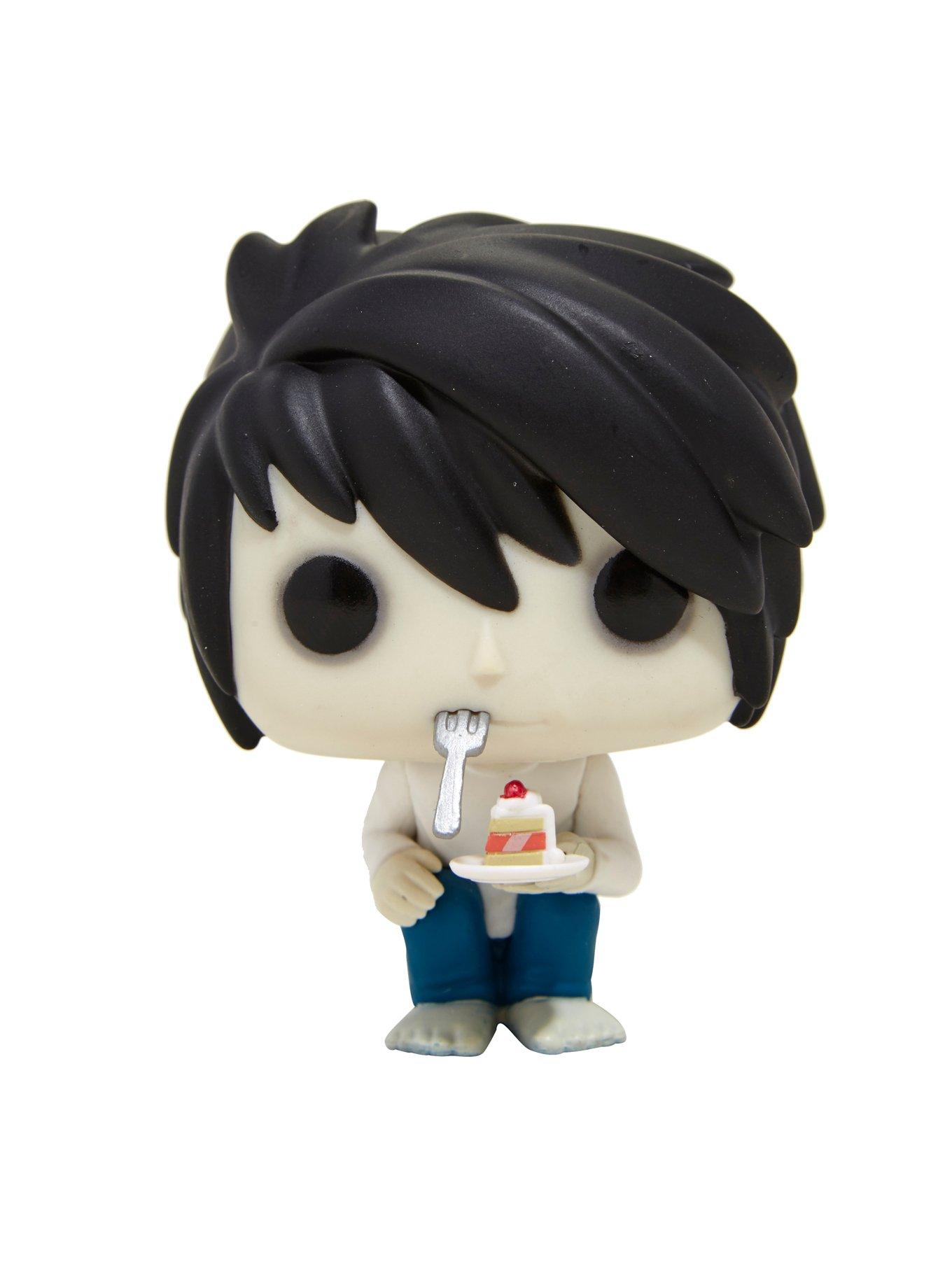 Funko Death Note Pop! Animation L (With Cake) Vinyl Figure Hot Topic Exclusive, , alternate