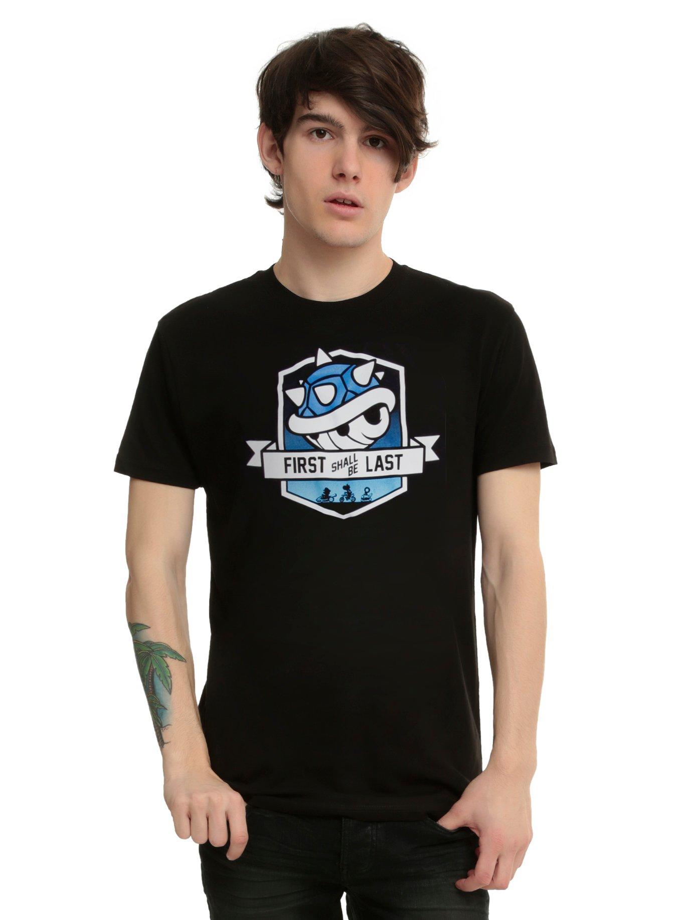 Mario Kart Race First Shall Be Last T-Shirt, , alternate