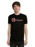 Resident Evil Umbrella Corporation Logo T-Shirt, , alternate