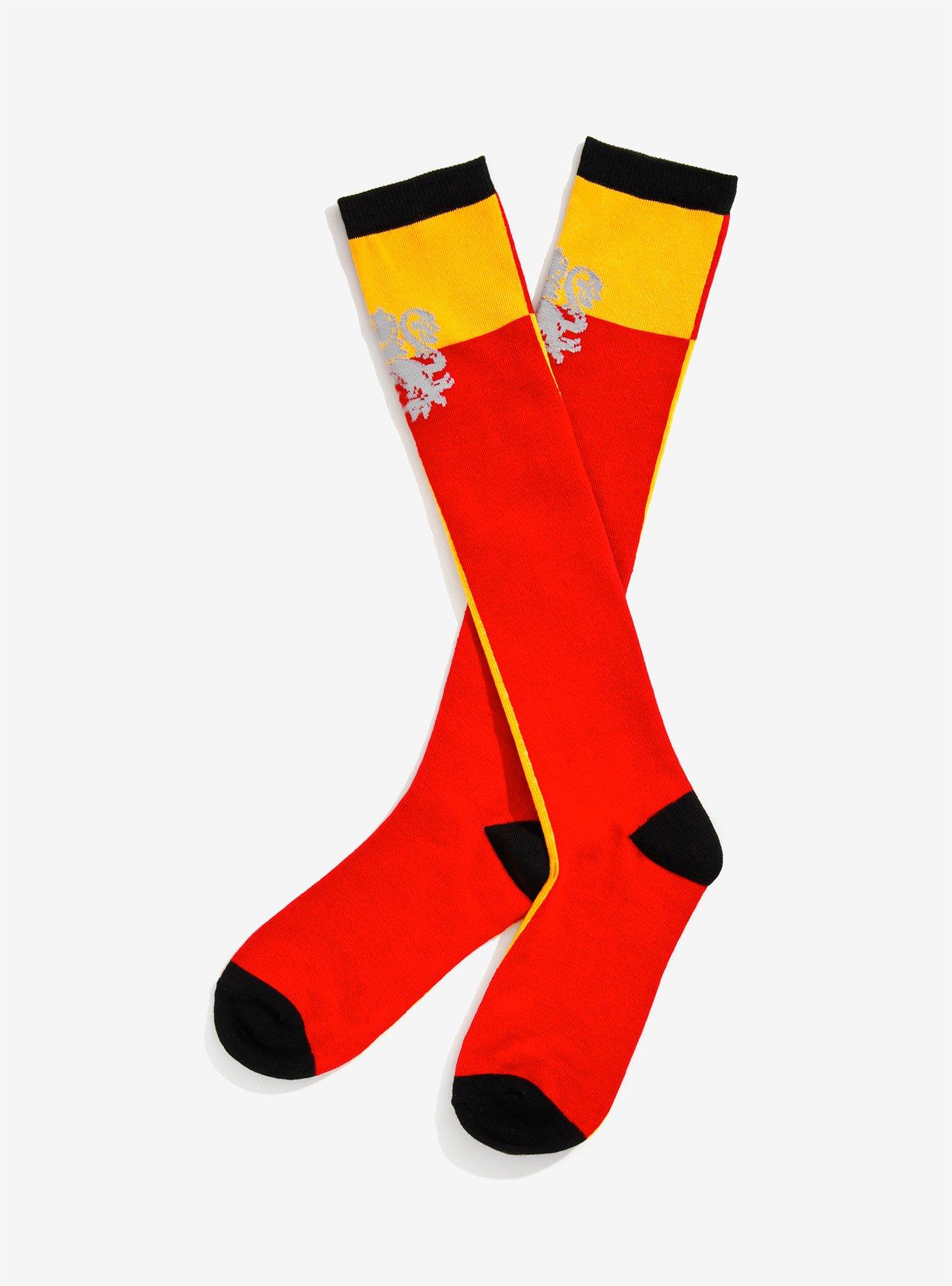 Harry Potter Gryffindor Knee Socks, , alternate