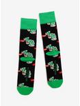 Nintendo Super Mario Bros. Bowser Allover Print Crew Socks, , alternate
