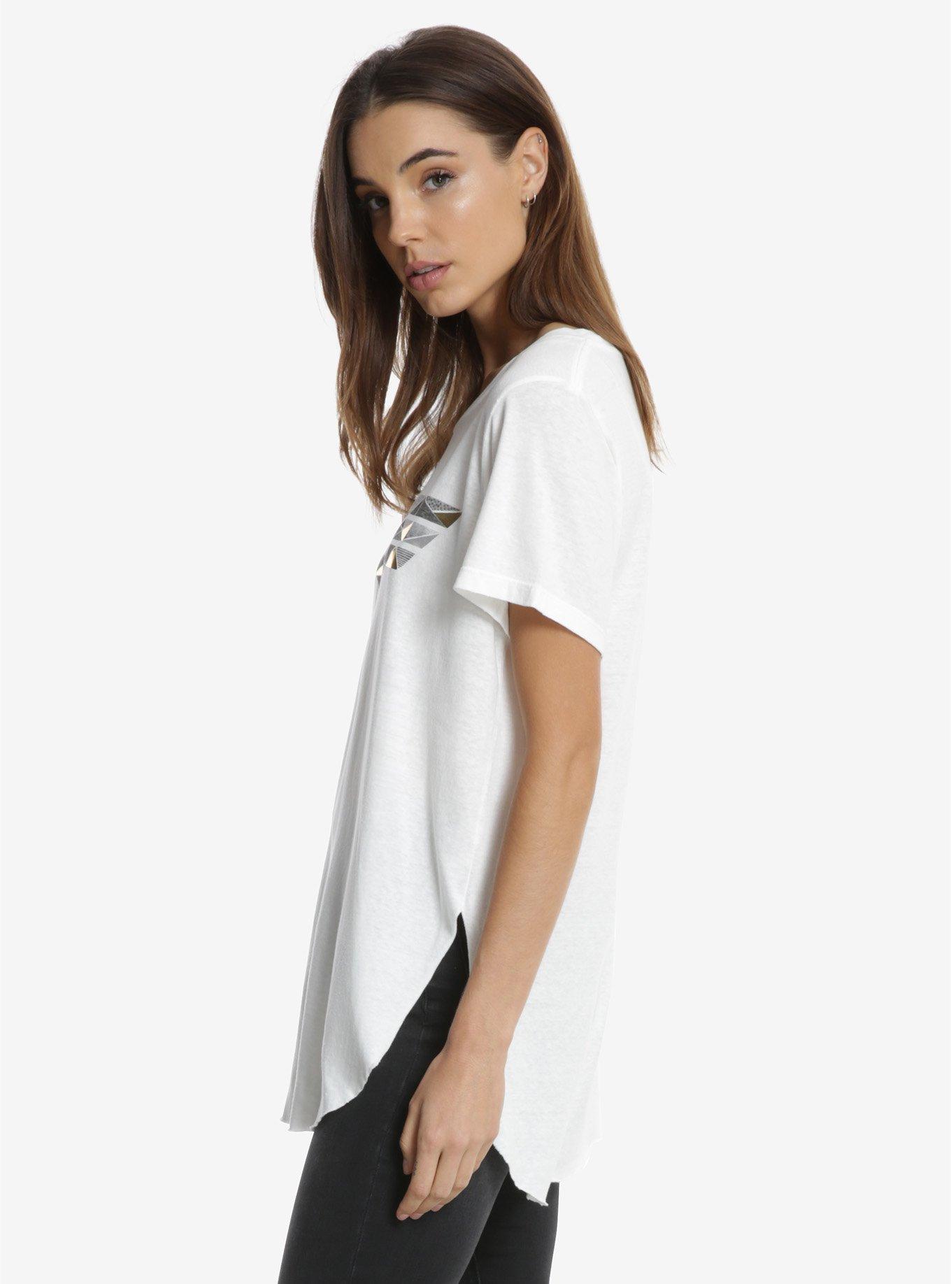 Junk Food DC Comics Wonder Woman Foil Logo Womens Tee, , alternate