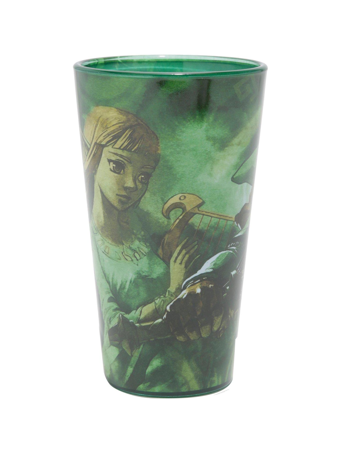 The Legend Of Zelda: Skyward Sword Link & Zelda Pint Glass, , alternate