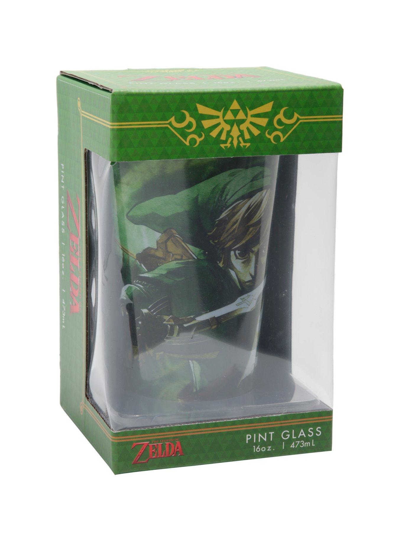 The Legend Of Zelda: Skyward Sword Link & Zelda Pint Glass, , alternate