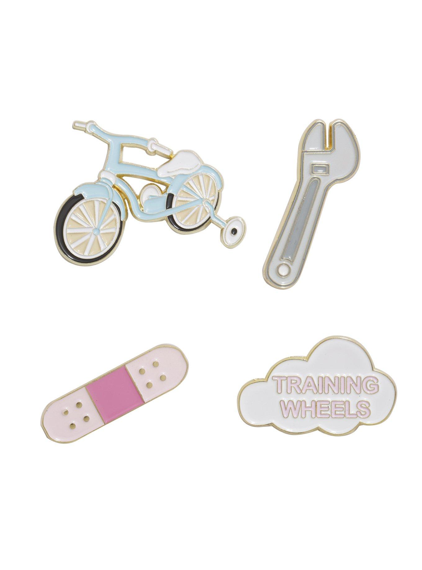 Melanie Martinez Training Wheels Cry Baby Enamel Pin Set, , alternate