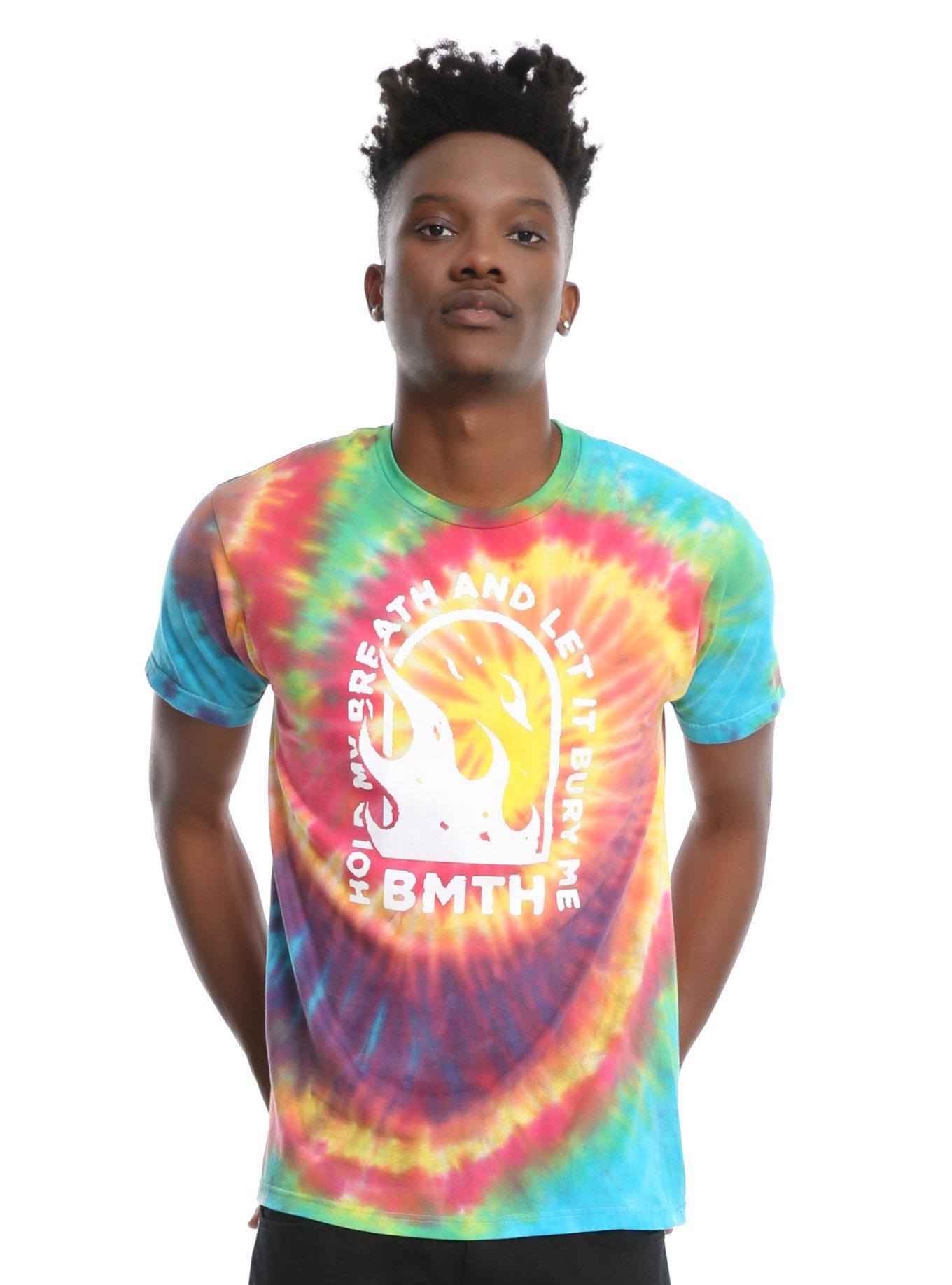 Bring Me The Horizon Drown Tie Dye T-Shirt, , alternate - view 2