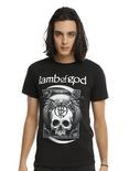 Lamb Of God Skullsickle T-Shirt, , alternate