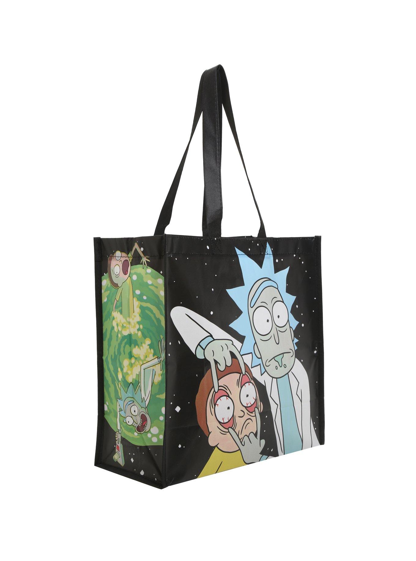 Rick And Morty Open Eyes Reusable Tote, , alternate