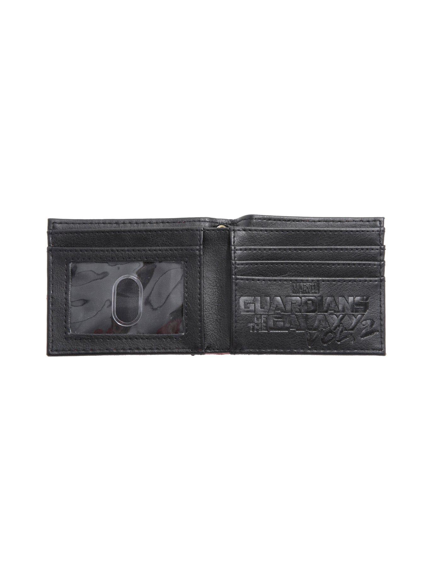Marvel Guardians Of The Galaxy Vol. 2 Guardians Shield Logo Bi-Fold Wallet, , alternate