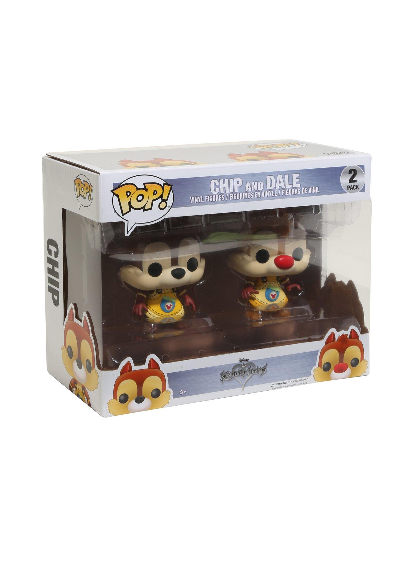 Funko Disney Kingdom Hearts Pop! Chip And Dale Vinyl Figure Set, , alternate