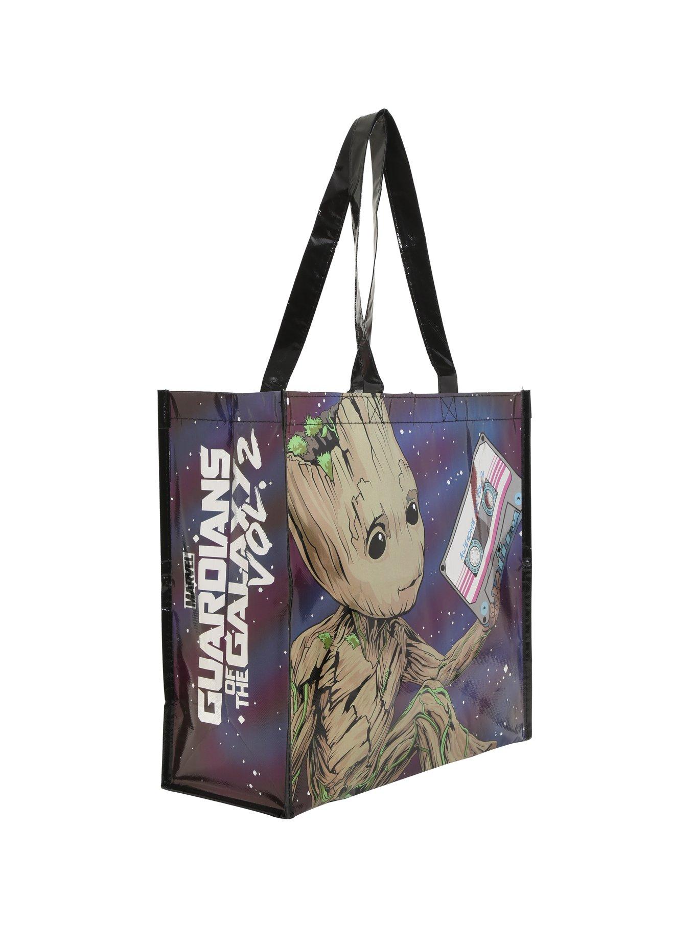 Marvel Guardians Of The Galaxy 2 Groot Awesome Mix Reusable Tote, , alternate