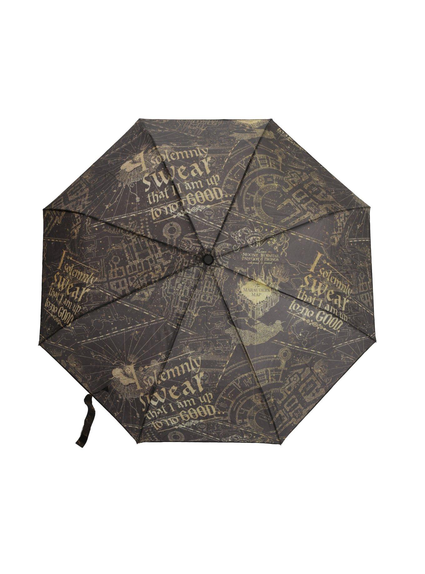 Harry Potter Solemnly Swear Compact Umbrella, , alternate