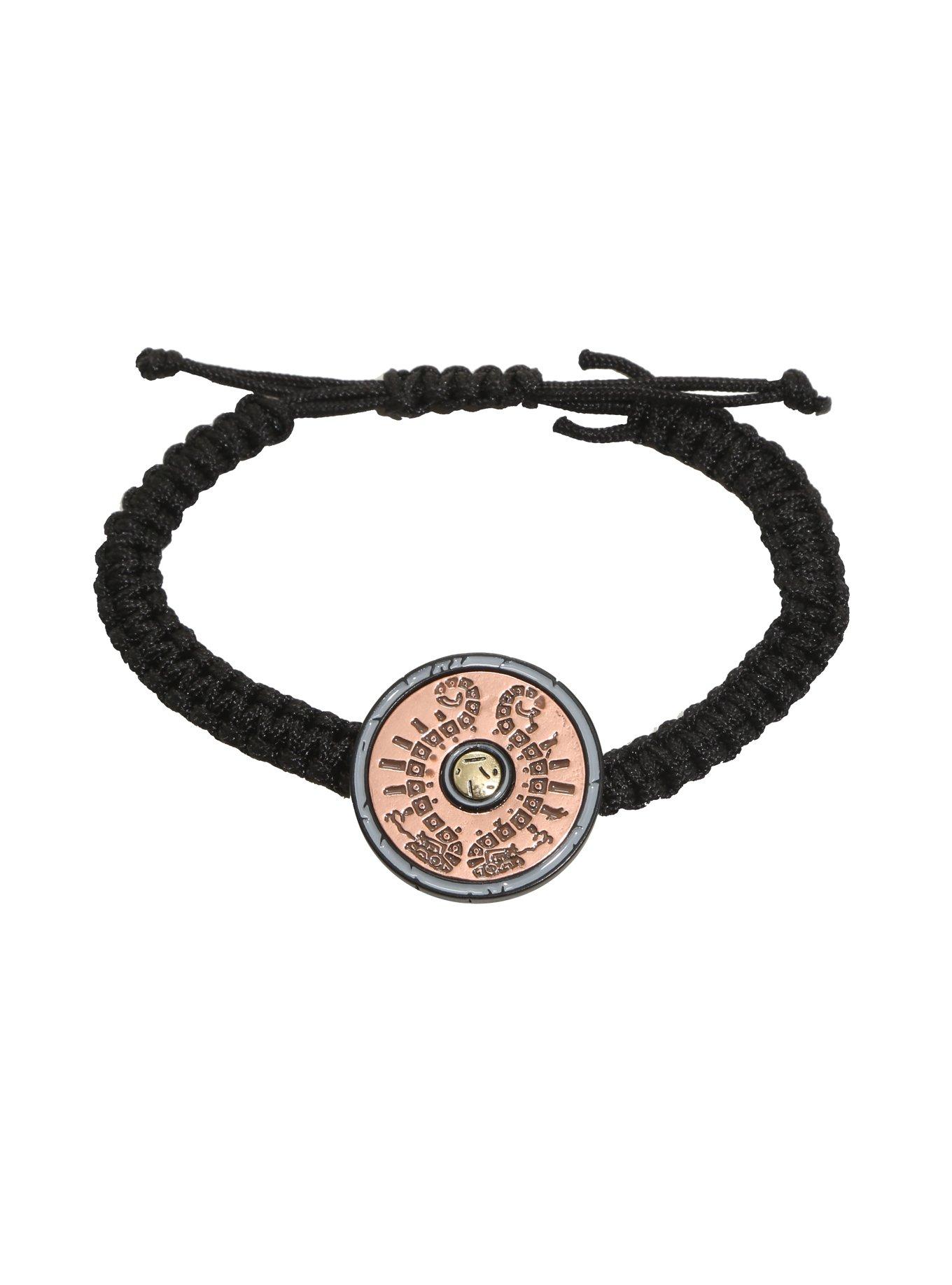 The Legend Of Zelda: Breath Of The Wild Traveler's Shield Cord Bracelet, , alternate