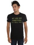 Twin Peaks Log Message T-Shirt, , alternate