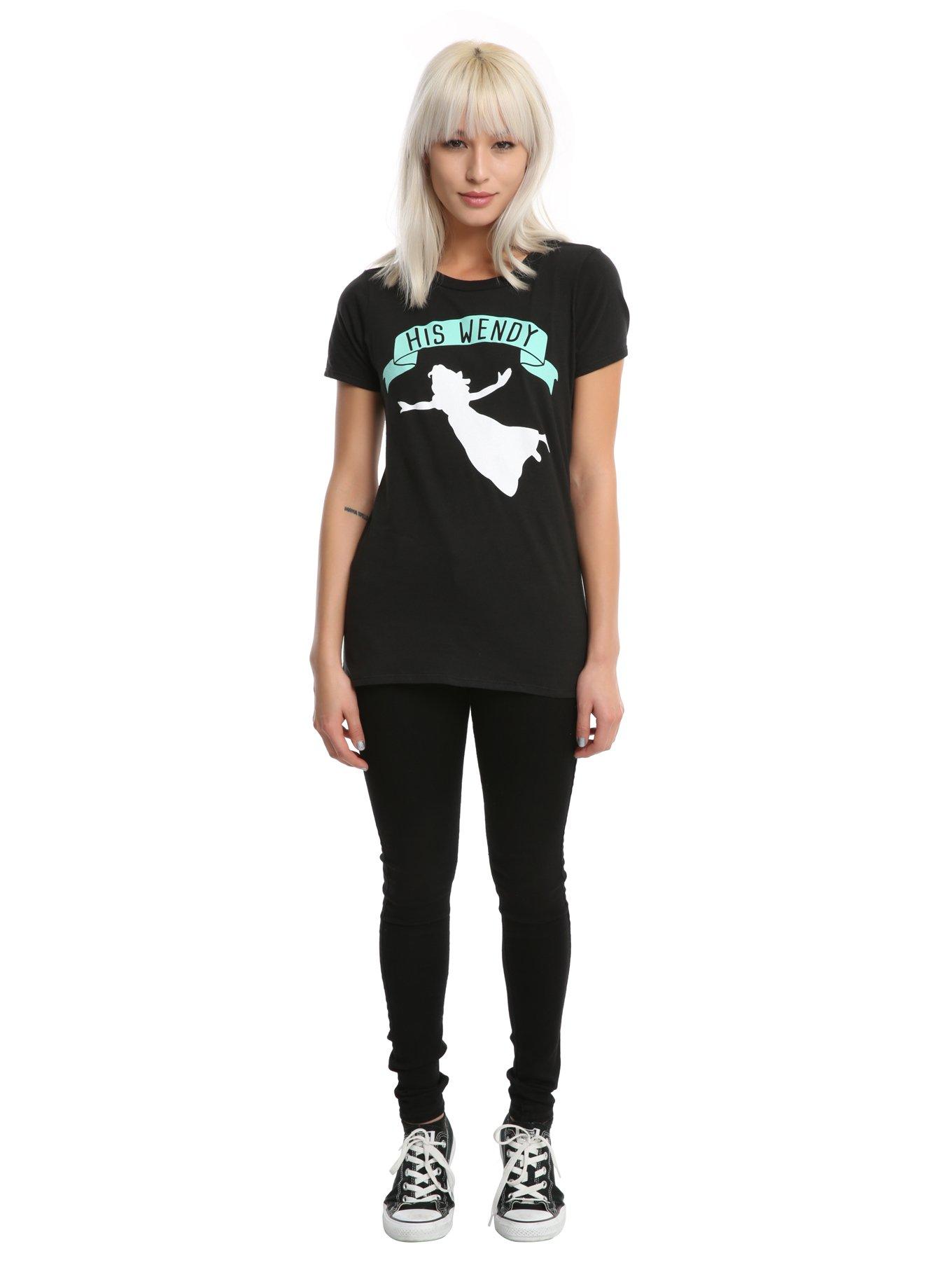 Disney Peter Pan His Wendy Girls T-Shirt, , alternate