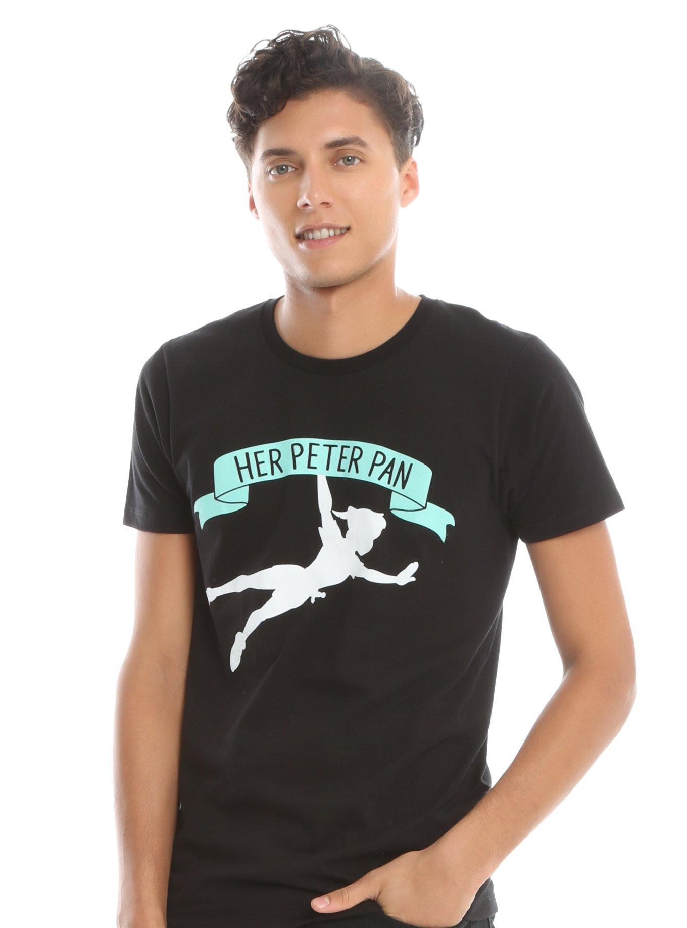 Disney Peter Pan His Wendy Girls T-Shirt, , alternate
