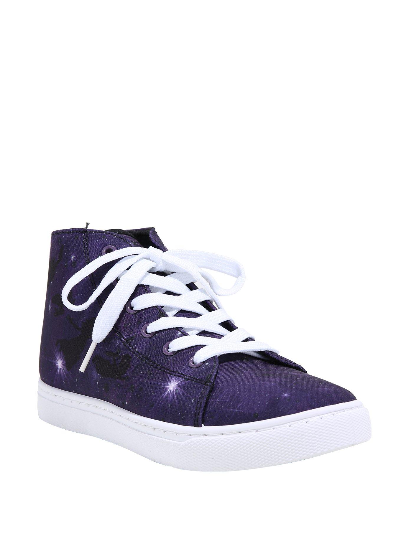 Disney Peter Pan Galaxy Hi-Top Sneakers, , alternate