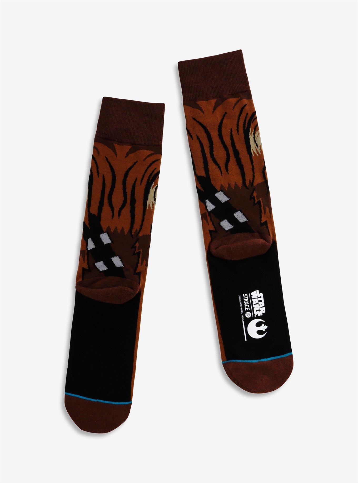 Stance Star Wars Chewbacca Crew Socks, , alternate