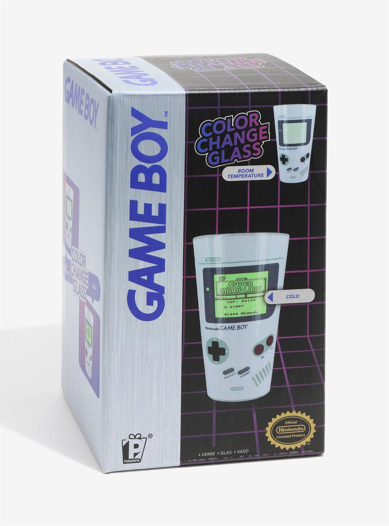Nintendo Game Boy Cold Reveal Pint Glass, , alternate