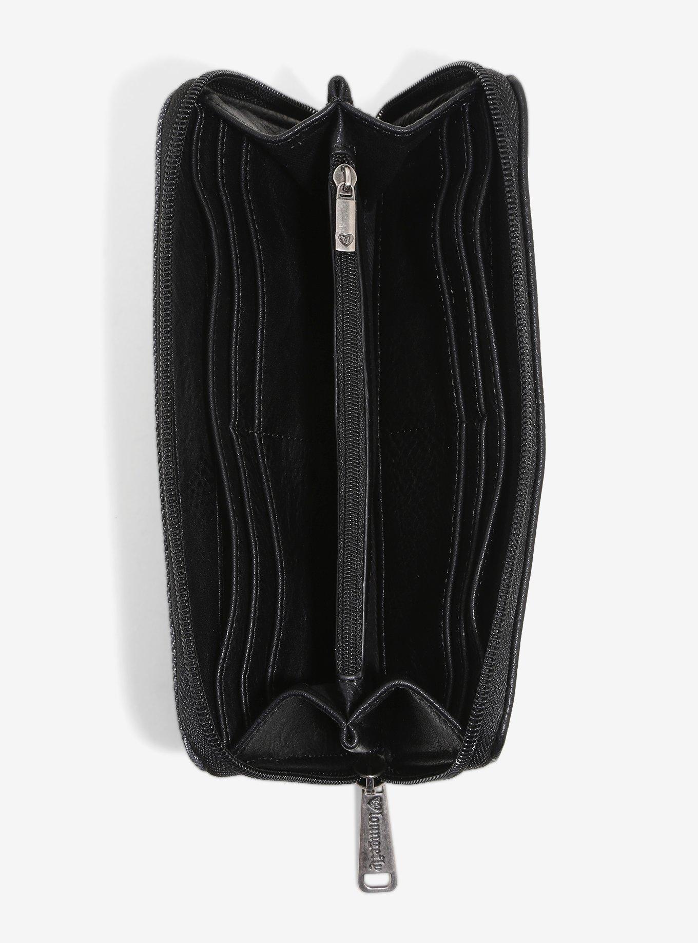 Loungefly Star Wars Darth Vader Galactic Denim Wallet, , alternate