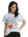 Rocko's Modern Life Tie Dye Girls Cuff-Sleeved T-Shirt, , alternate