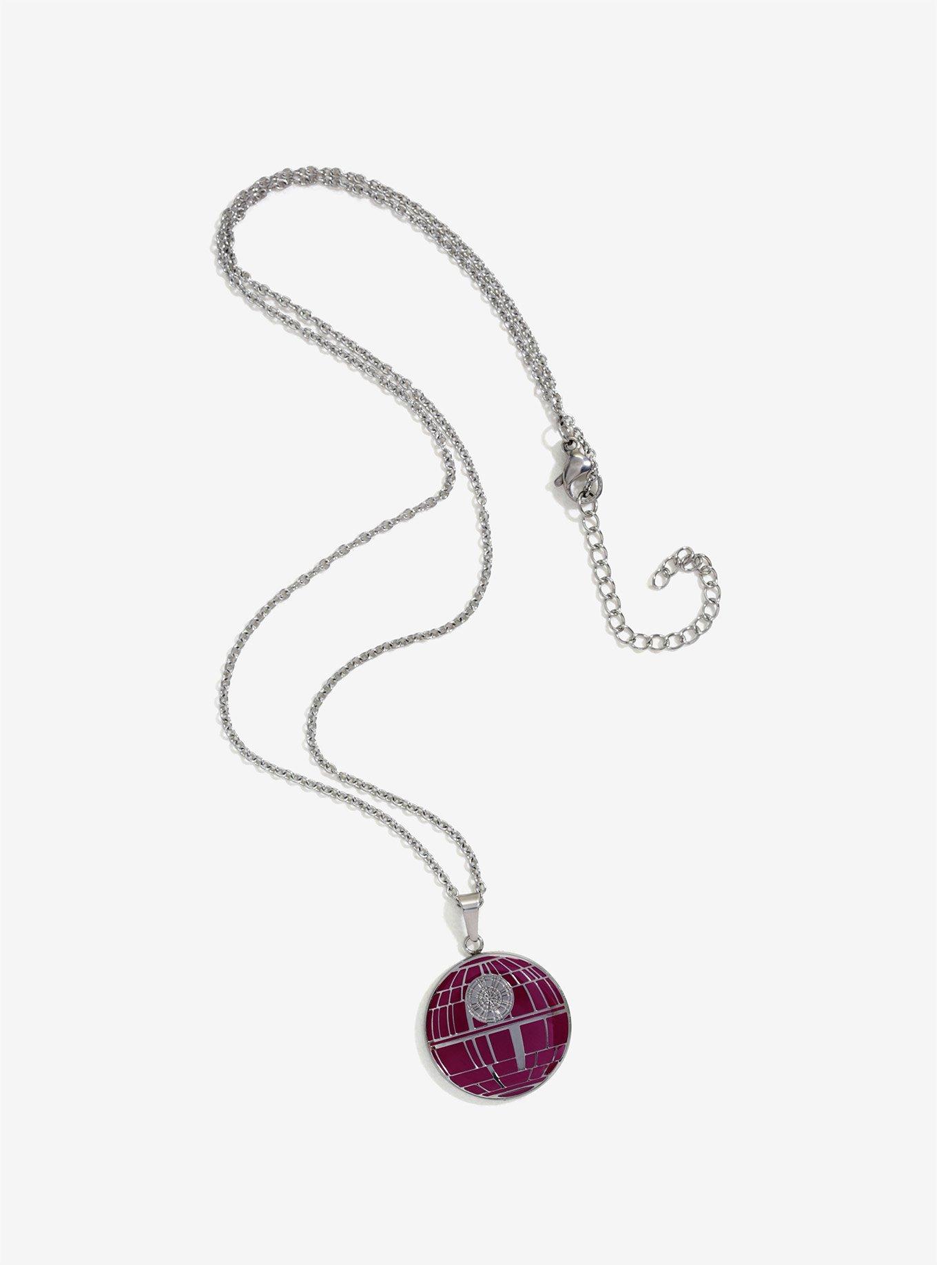 Star Wars Rogue One Death Star Mood Necklace, , alternate