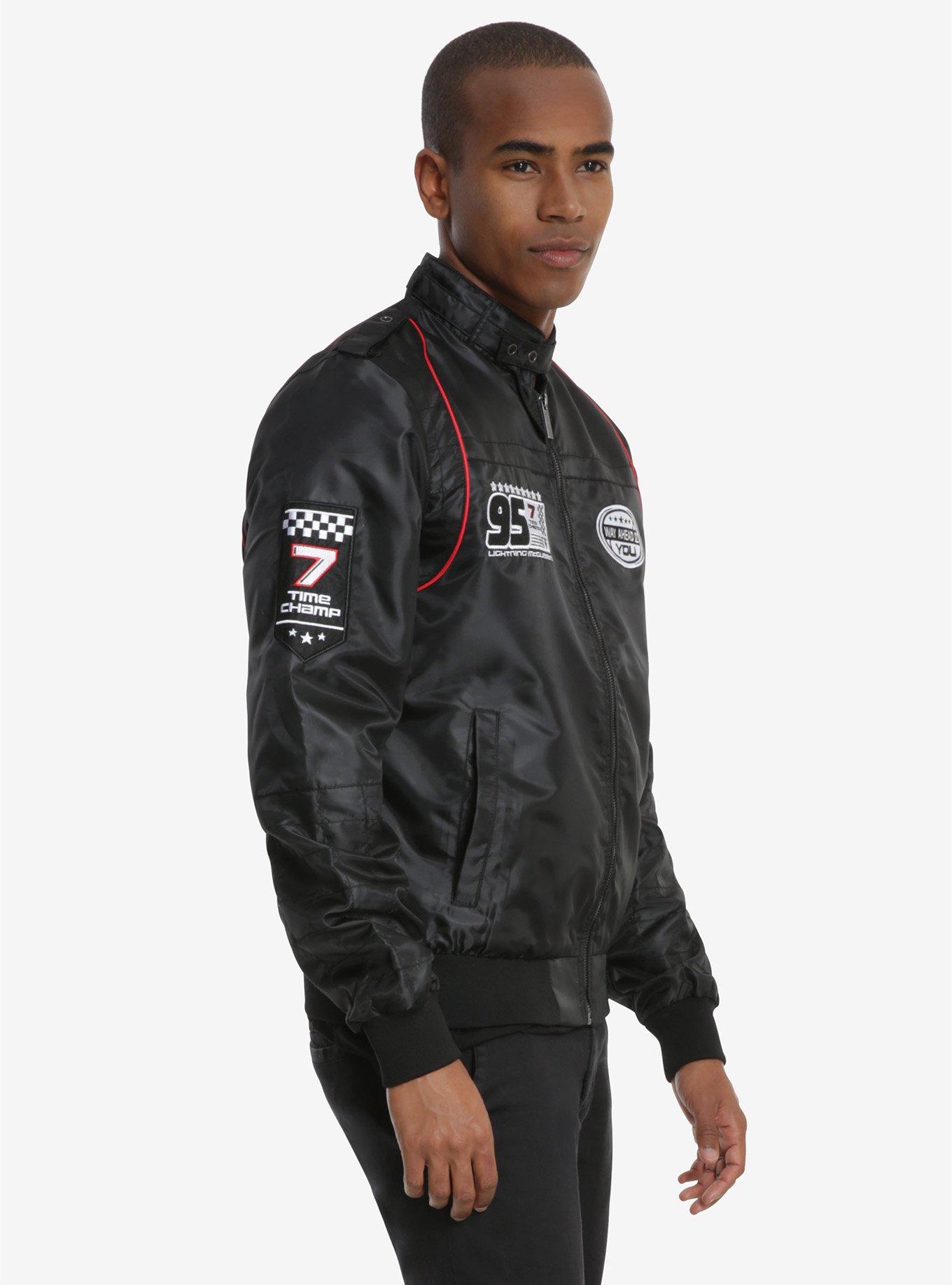 Members Only Disney Pixar Cars Black Racer Jacket, , alternate